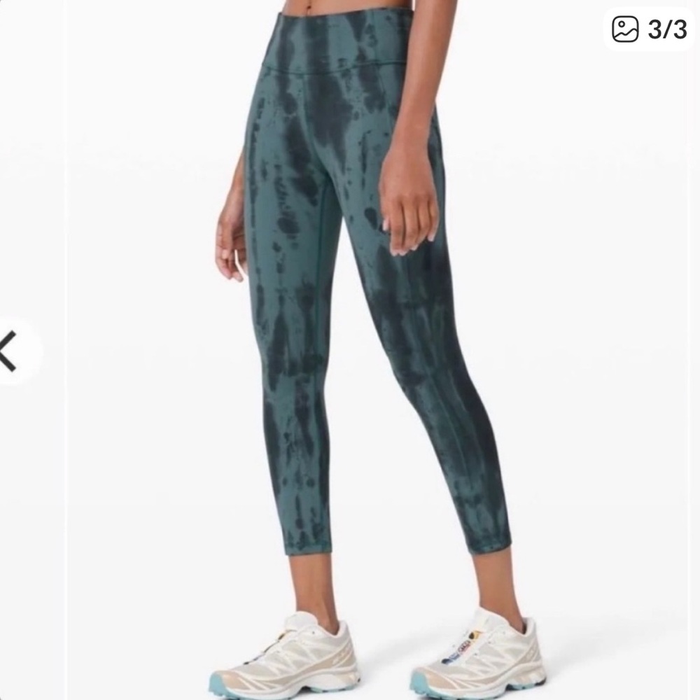 lululemon athletica tie dye leggings